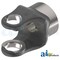 A & I Products Implement Yoke, 3/4" Round Bore, 1/4" Keyway, W/ Set Screw 3" x3" x1" A-10001-1056 - alternate 3